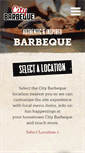 Mobile Screenshot of citybbq.com